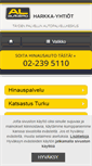 Mobile Screenshot of hinauspalveluturku.fi